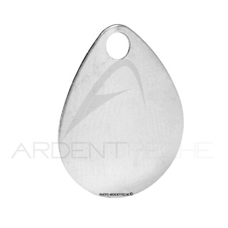 Palette W Colorado nickelée - montage de spinnerbaits - Ardent Pêche