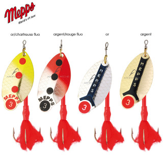 Cuiller Mepps Lusox - la référence pour le brochet - Ardent Pêche