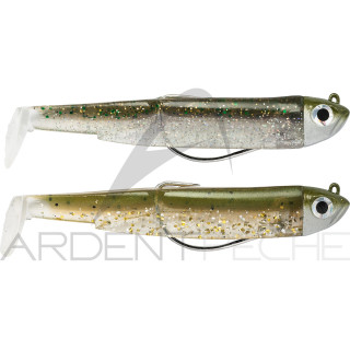 Leurre souple FIIISH Black minnow double combo 120