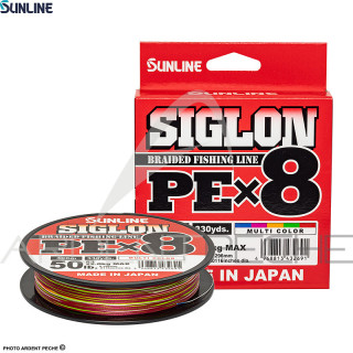 Tresse SUNLINE Siglon braid 8X multicolor 150m
