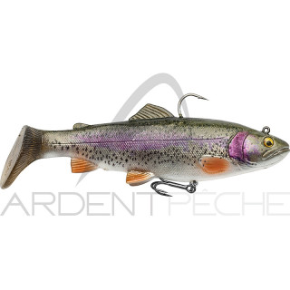 Leurre souple SAVAGE GEAR 4D Trout rattle shad 12.5cm