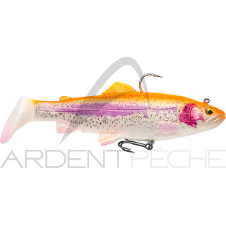 Leurre souple SAVAGE GEAR 4D Trout rattle shad 17cm