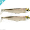 Leurre souple FIIISH Black minnow double combo 90