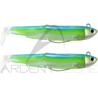 Leurre souple FIIISH Black minnow double combo 90