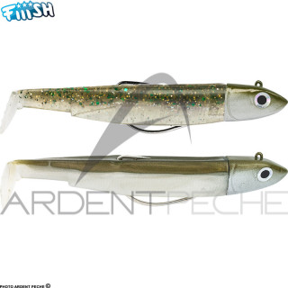Leurre souple FIIISH Black minnow double combo 120