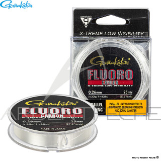 Fils fluorocarbone GAMAKATSU G Line fluorocarbon 25m
