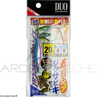 Jig DUO Drag metal shore jig sabiki set 20g
