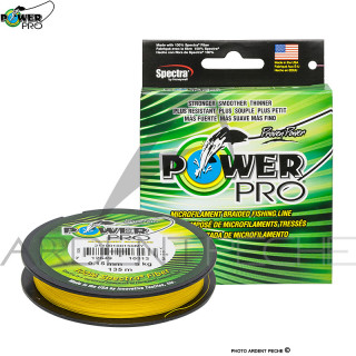 Tresse POWER PRO Jaune 275m
