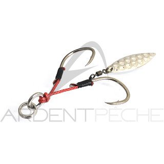 Hameçon assist DUO Drag metal blade hook willow