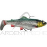 Leurre souple SAVAGE GEAR 4D Trout rattle shad 12.5cm