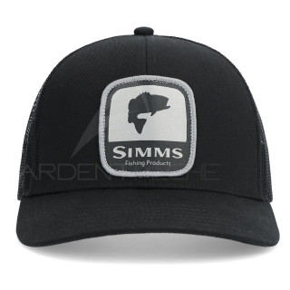 Casquette SIMMS Double Haul Icon Trucker Bass Black