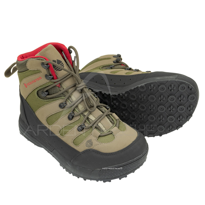 Chaussures de wading Redington Forge - une accroche solide - Ardent Pêche
