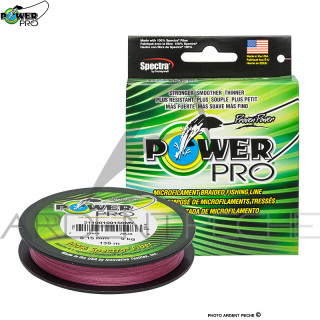 Tresse POWER PRO Rouge 135m