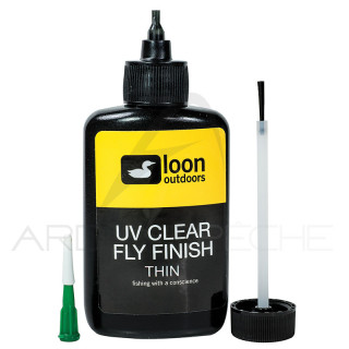 Résine UV LOON clear fly finish thin grand