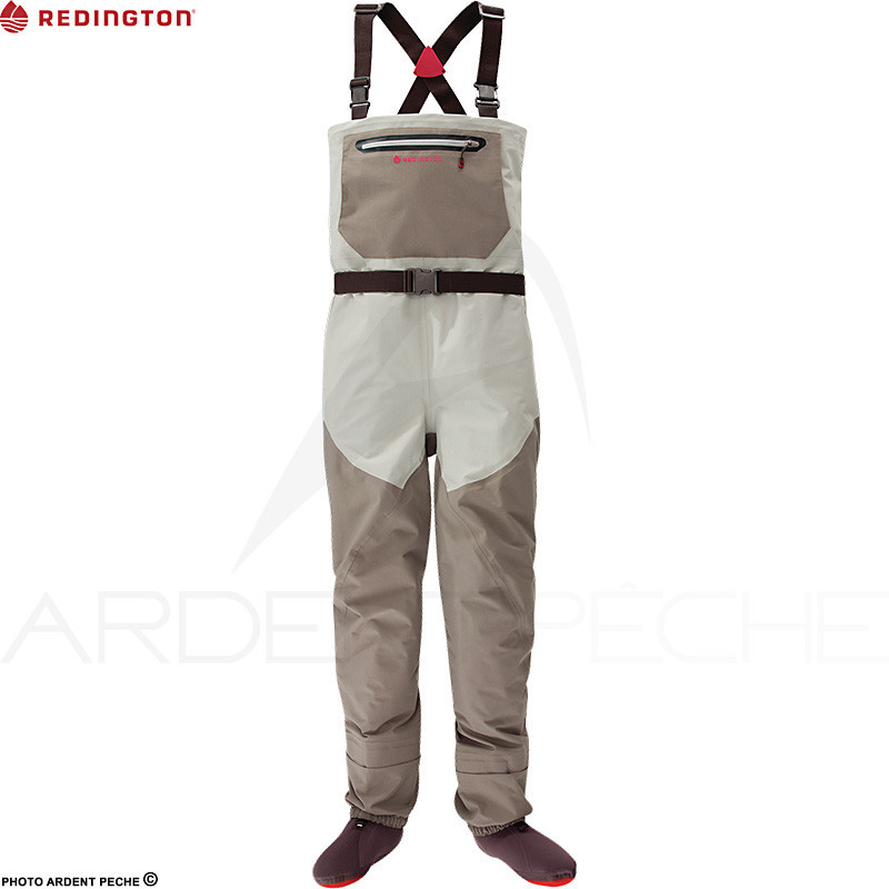 Waders Redington Sonic-Pro Grey - pêchez les pieds dans l’eau - Ardent Pêche