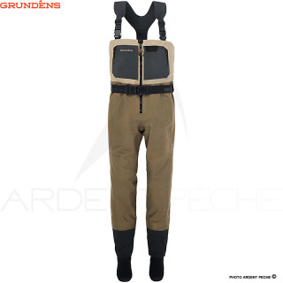 Waders Grundèns Boundary Zip Stockingfoot - pêchez partout - Ardent Pêche