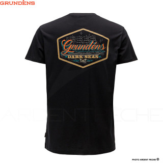 T Shirt GRUNDENS X DARK SEAS Watercraft SS Dark navy