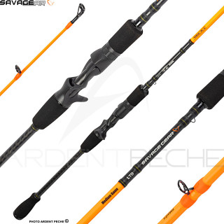 Canne casting SAVAGE GEAR Orange LTD Medium game BC
