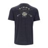 Tee shirt SIMMS Simms Classic Tackle T-Shirt Navy Heather