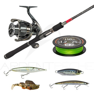Pack premium pêche du bar bord et bateau aux leurres - Ardent Pêche