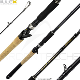 Canne casting ILLEX Night shadows B 265 XXXH War dog démo