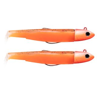 Leurre souple FIIISH Black minnow double combo 90